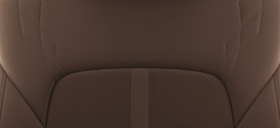 A picture of the all-new STARIA Premium interior in two-tone Gray and Brown.