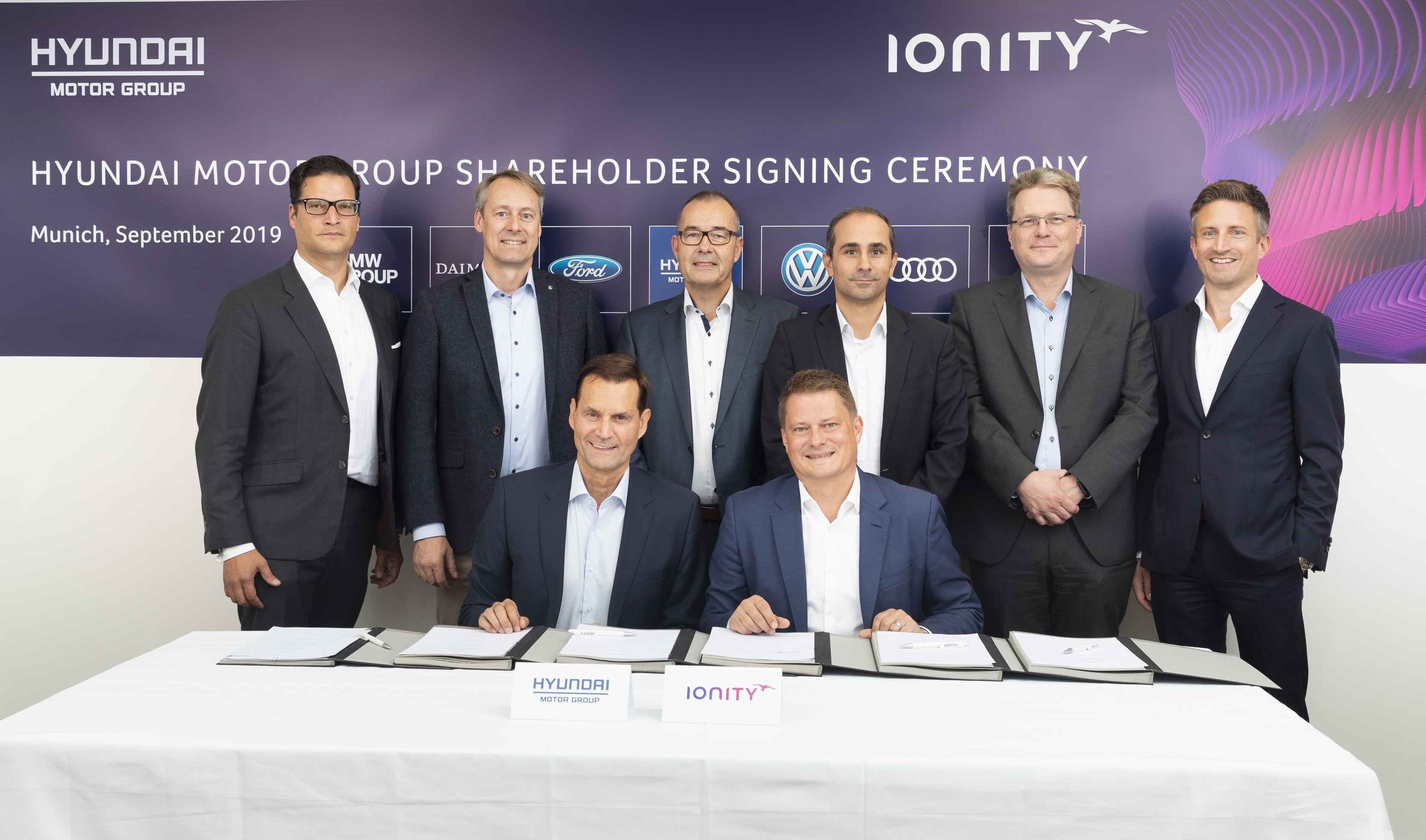 Hyundai Motor инвестирует в проект IONITY для расширения сети зарядных станций для электромобилей