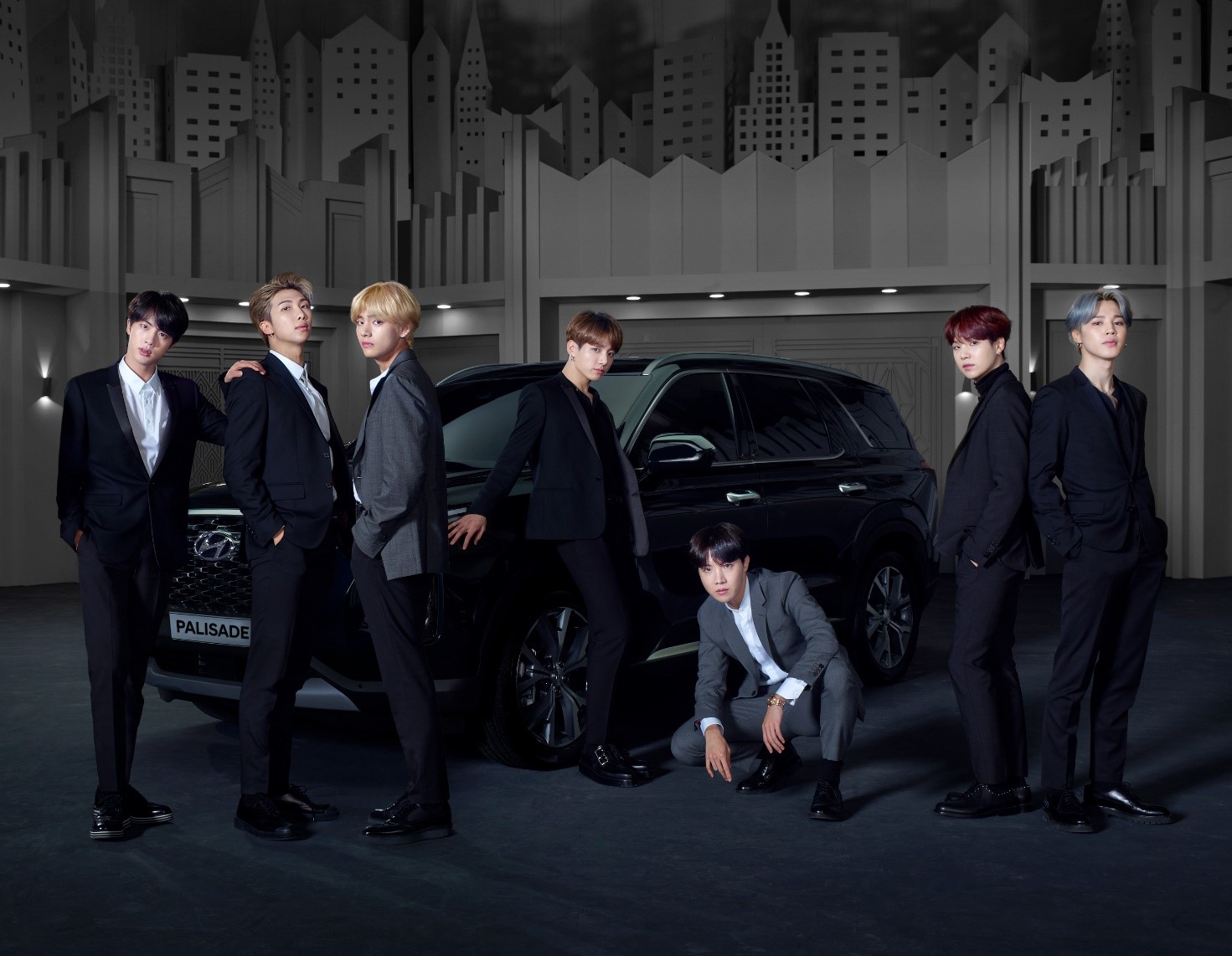 Hyundai Motor пригласила группу BTS на роль послов бренда для нового флагманского кроссовера Palisade