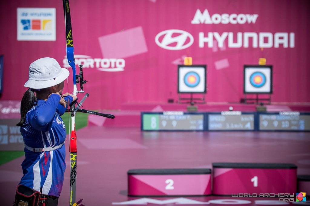Кореянка Кан Чэ Ен победила на Кубке мира по стрельбе из лука, прошедшем в Москве при поддержке Hyundai