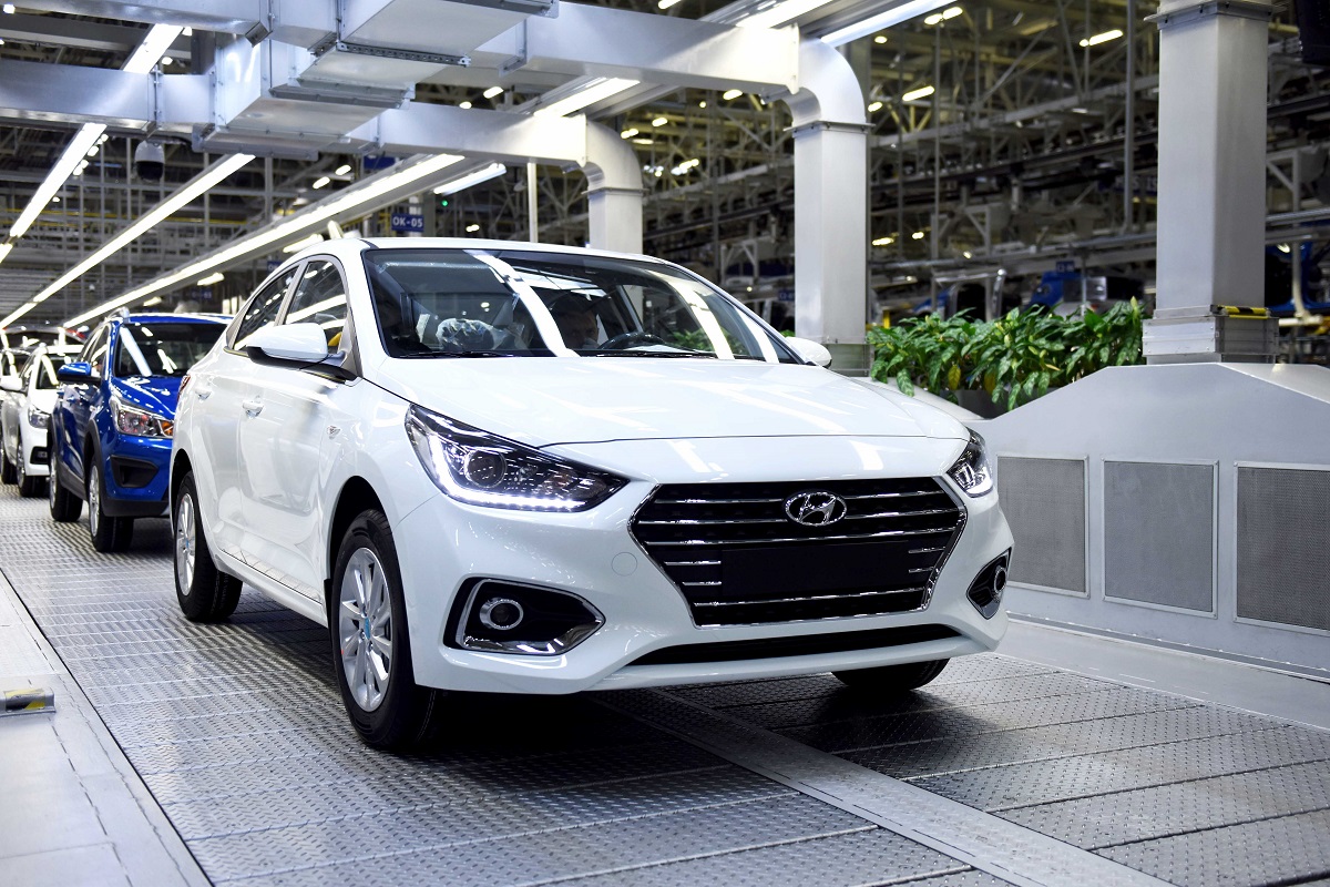 Российский завод Hyundai получил премию «Экспортер года»