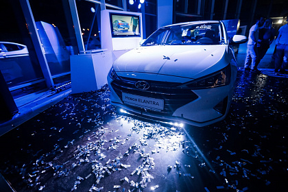 Презентация новой Hyundai ELANTRA в Авилон!